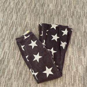 Boutique corduroy star flare pants